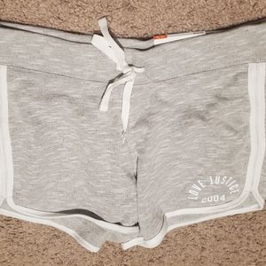 Justice Acrive shorts gray Size 14/16